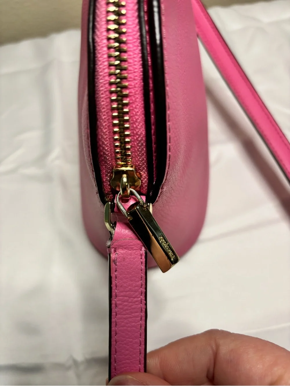 Kate Spade Sylvia Medium Dome Pebbled Leather Crossbody